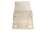 Handmade Hemp & Cotton Messenger Bag - Eco-Friendly Laptop & File Bag - Made in Nepal (36x30x6 cm)