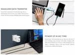 Prolink Fast Charging USB C-C 100W PD Data Transfer Cable Nylon Braided (5APD100W 2M) E-mark chip - GCC-100-01