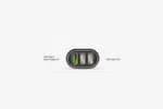 Prolink 3-Port Car Charger with Intellisense 35w - PCC33502