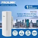 Prolink Outdoor Wireless Bridge AC450 CPE/AP - PHC1101