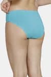 Zivame Anti-Microbial Low Rise Hipster Panty (Pack of 2) For Women - Pacific Ceramic
