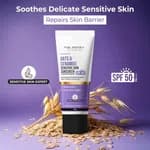 Dr. Sheth's Oats & Ceramide Spf 50+ Pa++++ | Oil-Free Sunscreen For Sensitive Skin 50g