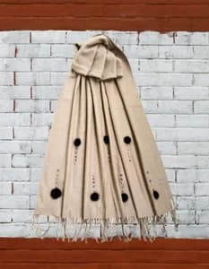 Elegant Design Pearl Tassel Shawl/Scarf For Women