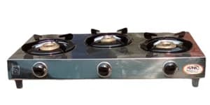 Alpha Home Jointless Stainless Steel 3 Burner Gas Stove Manual