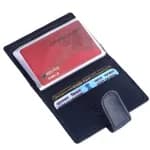 Hammonds Flycatcher Blue Leather Unisex Card Wallet (Cc602V)