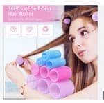 Hair Roller sets, Self Grip, Salon Hair Dressing Curlers, Hair Curlers, 3 size Pack Of 18Pcs