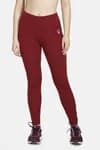 Zelocity High Rise Nouveau Soft Legging For Women - Maroon