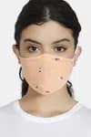 Zivame Reusable 2 Layer Printed Knit Cotton Antiviral Face Mask (Pack of 2) For Women - Grey Pink Bird Pt
