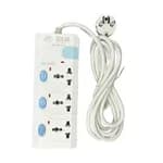 Solid Power Good Quality 3 Socket Extension (Power Capacity Of 2500W max) 5 Meter