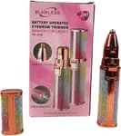 2 In 1 Electric Eyebrow Trimmer & Painless Facial Hair Remover For Women – Rainbow Glitter Finish