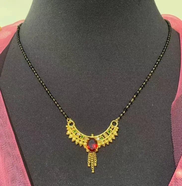 Gold Plated Mangalshutra 1 pcs
