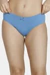 Zivame Anti-Microbial Low Rise Hipster Panty (Pack of 2) For Women - Pacific Ceramic
