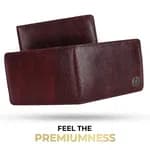 Hammonds Flycatcher RFID Protected Brown Genuine Leather Wallet for Men
