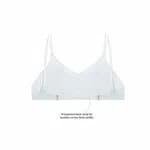 Zivame Double Layered Non Wired 3/4th Coverage Backless Bra-White