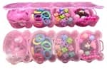 Multi Color Rubber Band And Clip 1 Packet For Ladies