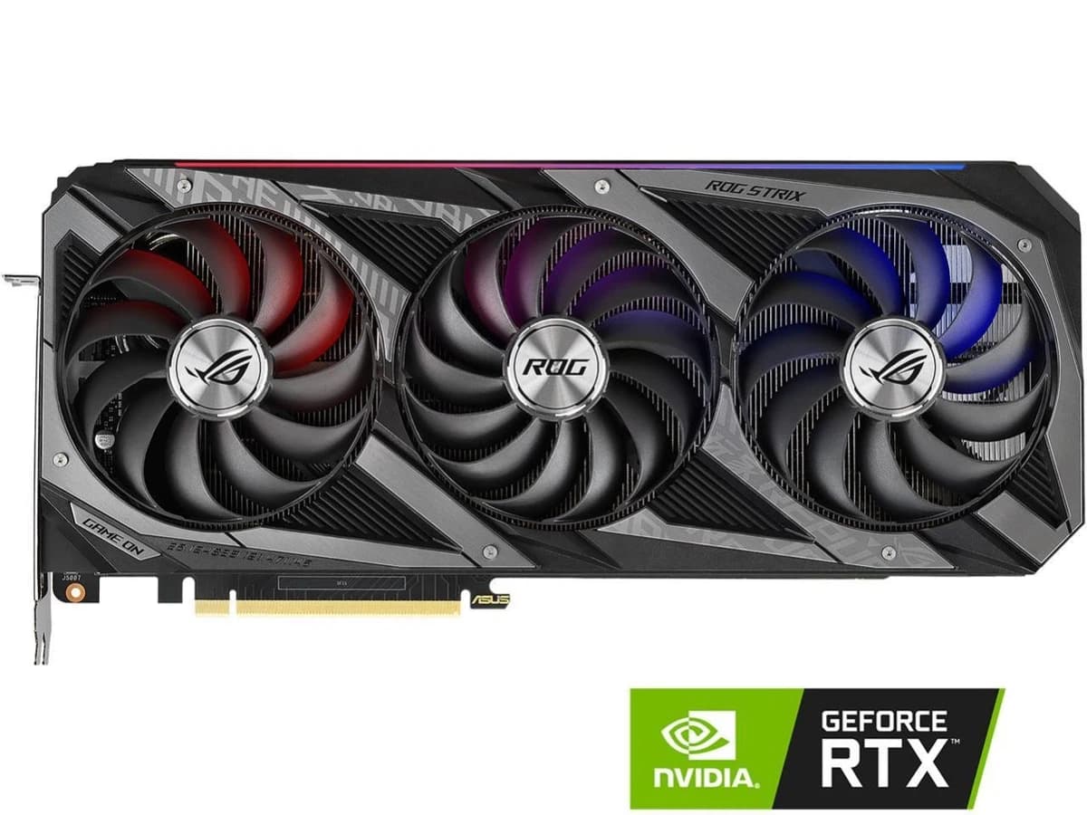 ASUS ROG Strix GeForce RTX 3070 Ti 8GB GDDR6X PCI Express 4.0 Video Card ROG-STRIX-RTX3070TI-O8G-GAMING