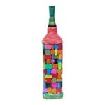 Pattern Handmade Craft Bottle With Light Lamp