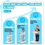 Adjustable Non-Slip Baby Shower Stand – Safe & Secure Bath Support for Toddlers