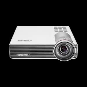 ASUS P3B Portable LED Projector, 800 Lumens, WXGA (1280*800), Built-in 12000mAh Battery, Short Throw, Up to 3-hour Projection, Power Bank, Multimedia Player