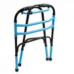 Plain Double Bar Frame Balanced Adjustable Adult Walker(Multicolor,Design