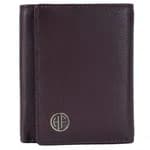 Hammonds Flycatcher Genuine Leather Black Trifold Wallet For Men
