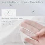 Portable Foldable Baby Mosquito Net - Instant Pop-Up Breathable Mesh Bed Tent & Insect Protection for Infants