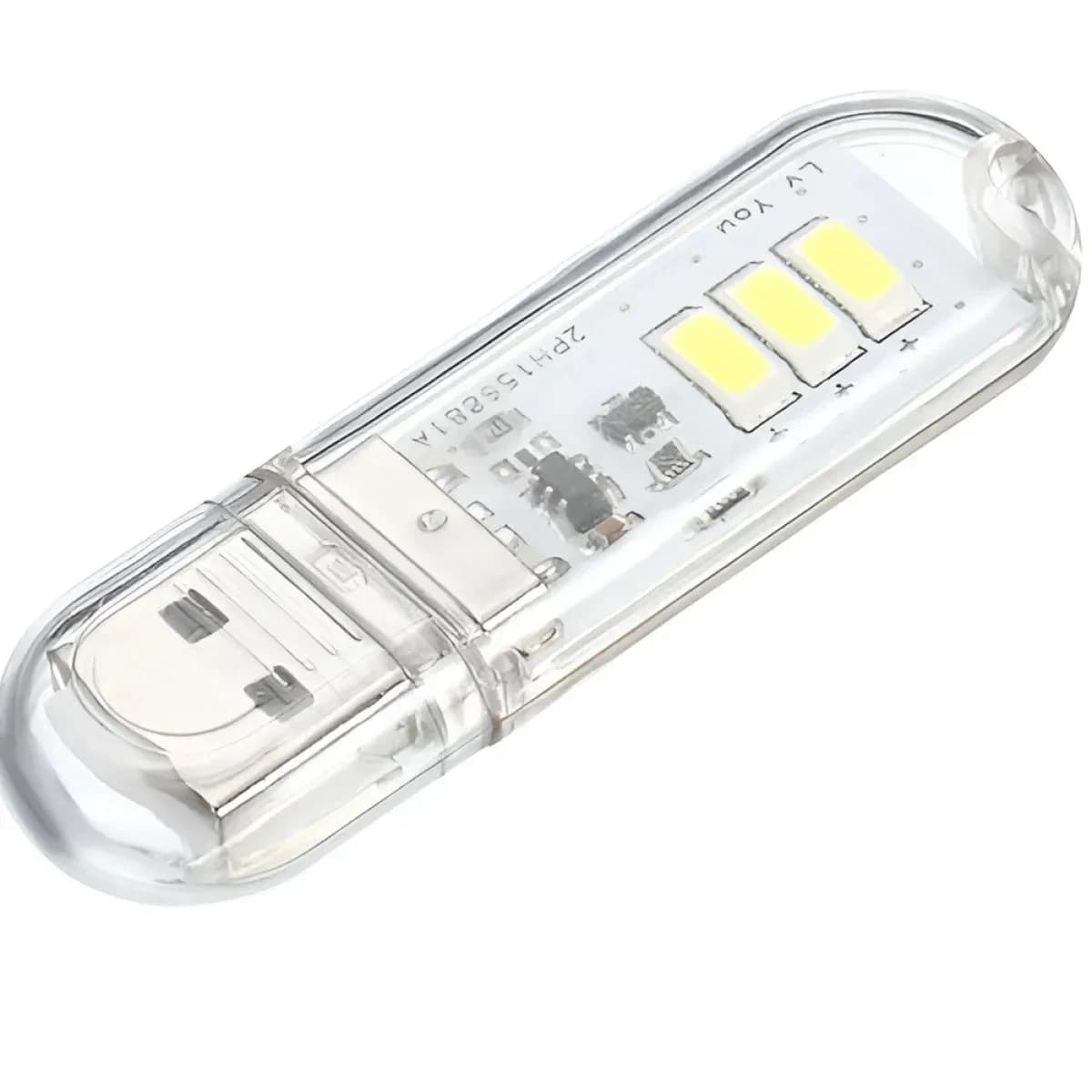 USB LED White Amd Warm Lights Bulb 5V Power Input