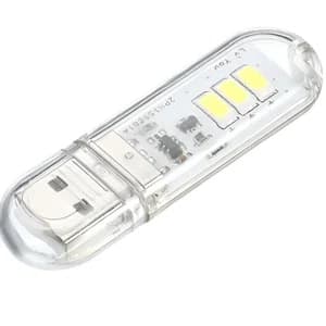 USB LED White Amd Warm Lights Bulb 5V Power Input