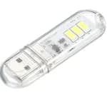 USB LED White Amd Warm Lights Bulb 5V Power Input