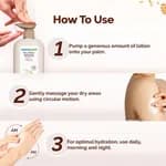 Mamaearth Rice Water Hydrating Body Lotion with Rice Water & Niacinamide for Dewy Glass Skin - 400 ml