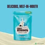 HERSHEY\'S Kisses Cookies \'N\' Creme Chocolate|Melt-In-Mouth Delights|Individually Wrapped 100.8Gram