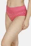 Zivame (Pack of 2) Tummy Tucker Hipster High Rise Anti-Microbial Panty For Women - Mykonos Fruit