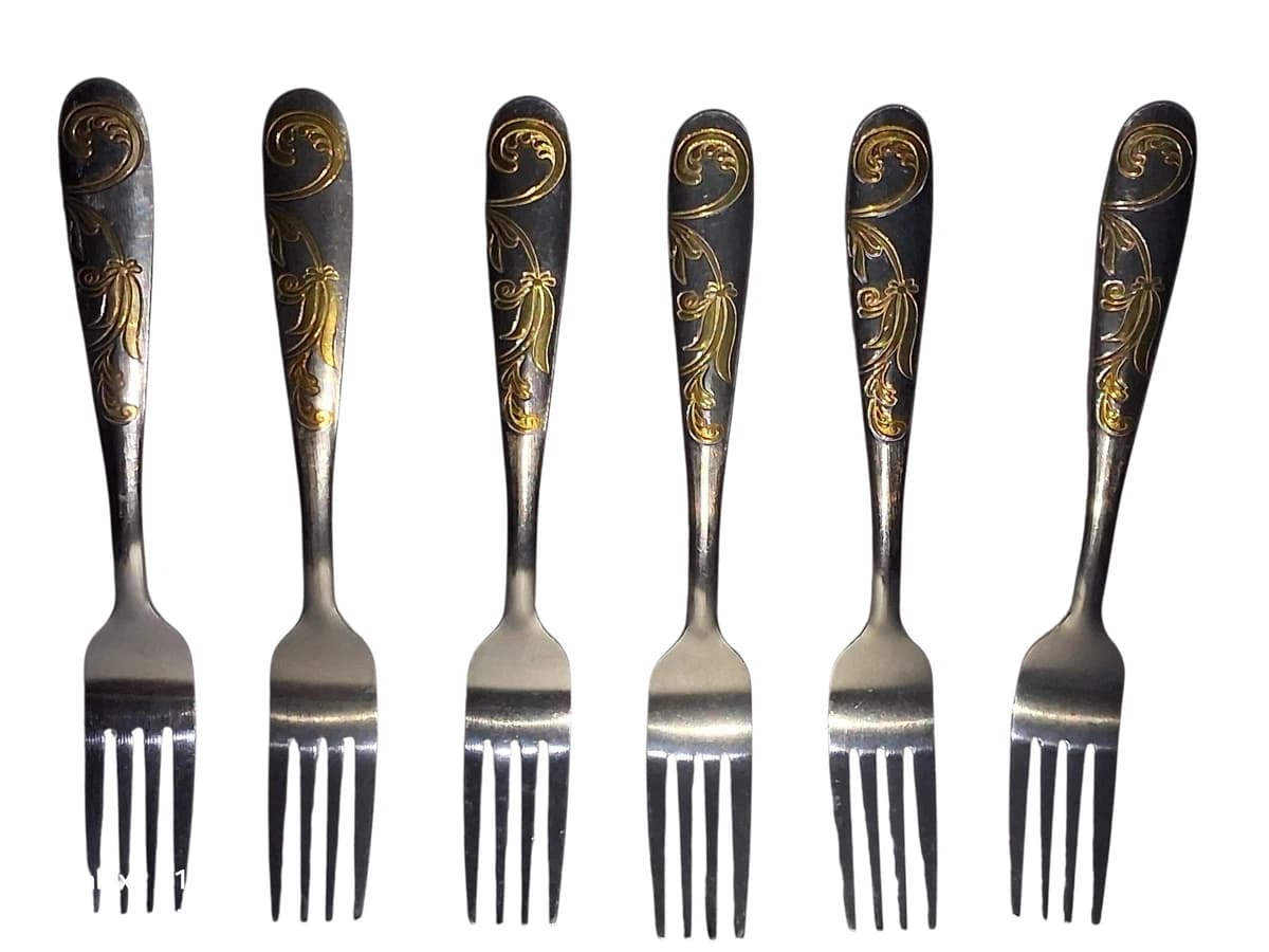 Dinner fork (table fork). (Pack of 6)