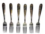 Dinner fork (table fork). (Pack of 6)