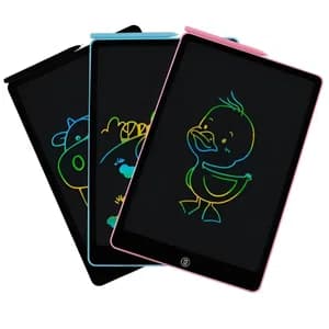 16 Inch LCD Writing Tablet for Kids Adults, Drawing Pad Doodle Board School Supplies Toys for Girls Boys Assorted Color