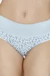 Zivame (Pack of 2) Bikini Low Rise Anti-Microbial Panty For Women - Water Blue