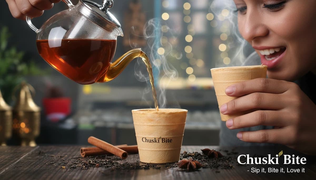 60ml Chuski Bite Edible Tea Cup