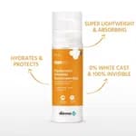 The Derma Co Hyaluronic Invisible Sunscreen Gel with Hyaluronic Acid & Vitamin E - 50g