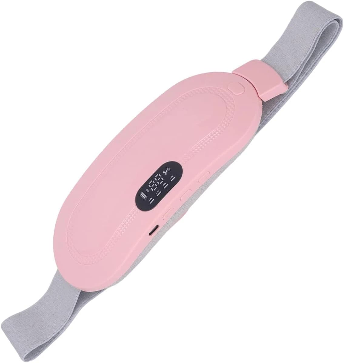 Portable Wireless Menstrual Heating Pad - 4-Speed Vibration & Fast Heating Relief Belt for Period Cramps