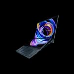 ZENBOOK PRO DUO - UX582LR - 10th, i9 10980HK, 32, SSD 1 TB NVMe, DUAL 4K OLED SCREEN, 15.6 Nano Edge 4K OLED IPS TOUCH SCREEN + 2ND 14 INCH 4K TOUCH SCREEN, Nvidia RTX3070 8 GB, GENUINE WIN 10, 2 years, BACKPACK, PALM REST, STYLUS, BLUE METAL, Fast Charge