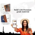 HAMMONDS FLYCATCHER Tan Leather Unisex Passport Holder (PH602TAN)