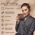 Hammonds Flycatcher Genuine Leather Ladies Wallet