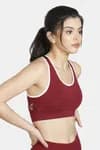 Zelocity Sports Bra - Maroon