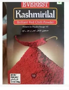 Everest Kashmirilal Red Chilli Powder 100 Gm Packet