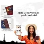 Hammonds Flycatcher Unisex Leather Passport Holder (PH602MH) - Purse | Wallet For Men And Women | Passport Holder