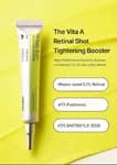 Retinal Shot Tightening Booster (15ml) – Advanced Firming Serum with 0.1% Retinal, 3% Matrixyl 3000 & 1% Panthenol for Youthful, Tightened Skin