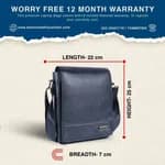 Hammonds Flycatcher Genuine Leather Sling Bag For Men