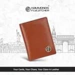 Hammonds Flycatcher RFID Protected Genuine Leather Card Holder
