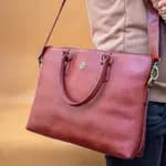 Hammonds Flycatcher Leather Ladies Laptop Bag