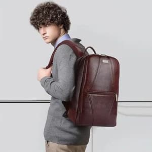 HAMMONDS FLYCATCHER Genuine Leather Laptop Backpack